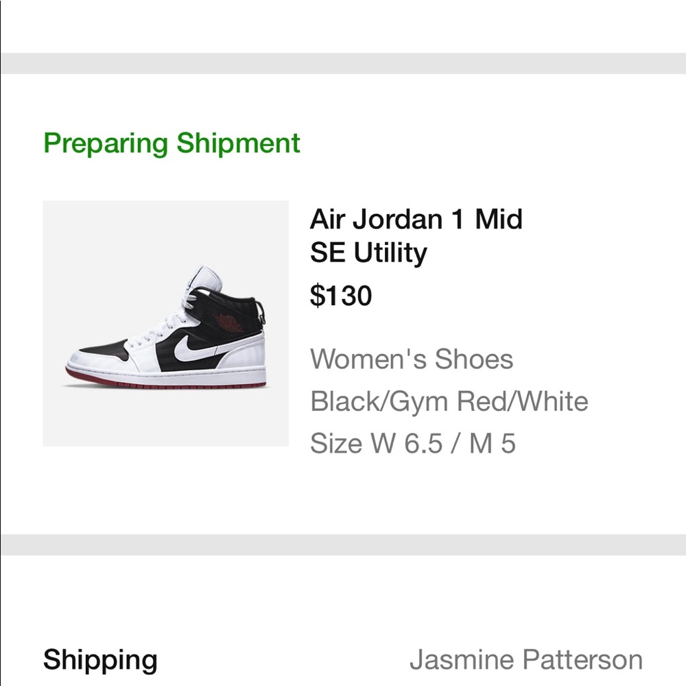 Jordan 1 mid utility se